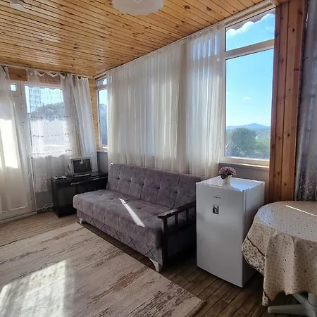 Bozcaadaya Karsi Geyikli Merkezde Terasli Catikati Apartment *